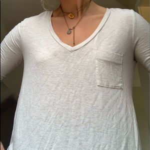 Merona v neck long sleeve